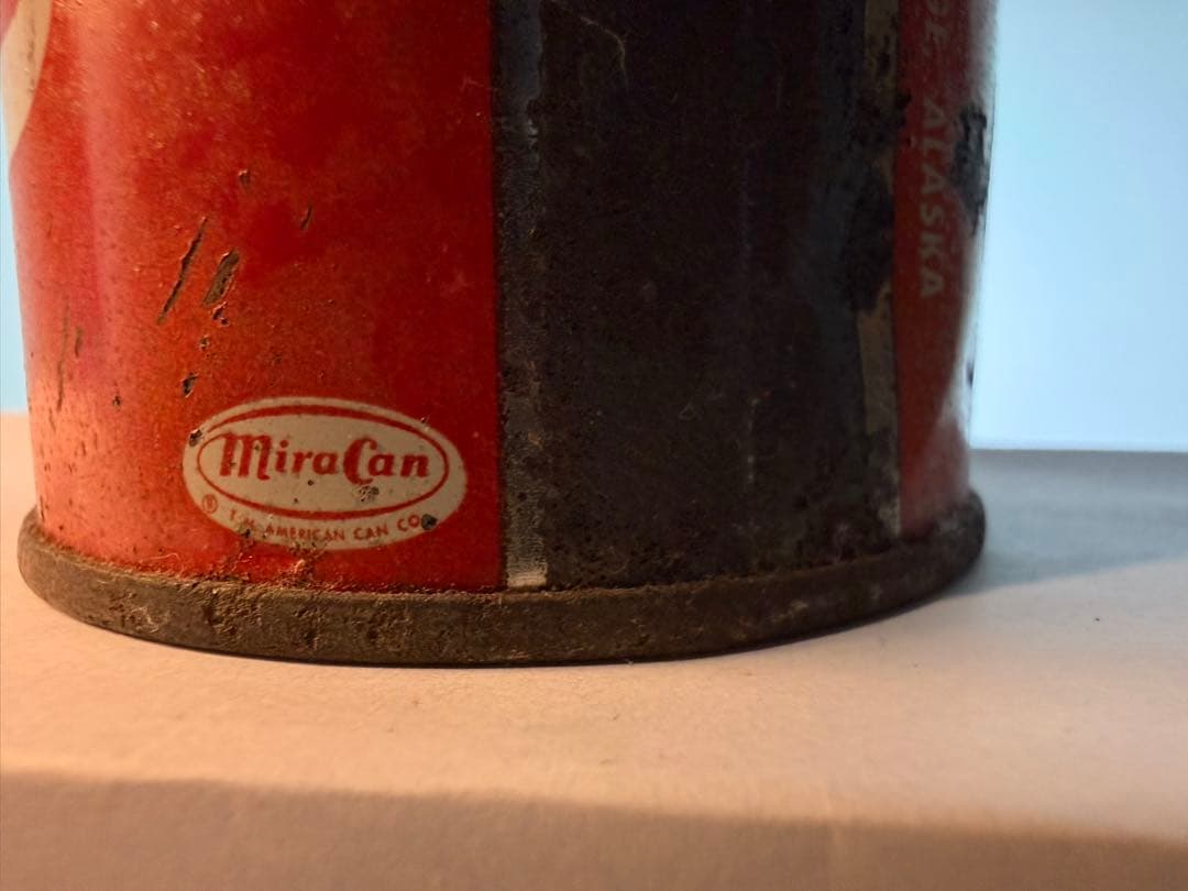 G1 秘蔵品 1959-60's コカコーラダイヤモンド缶　\"テストマーケット\"
