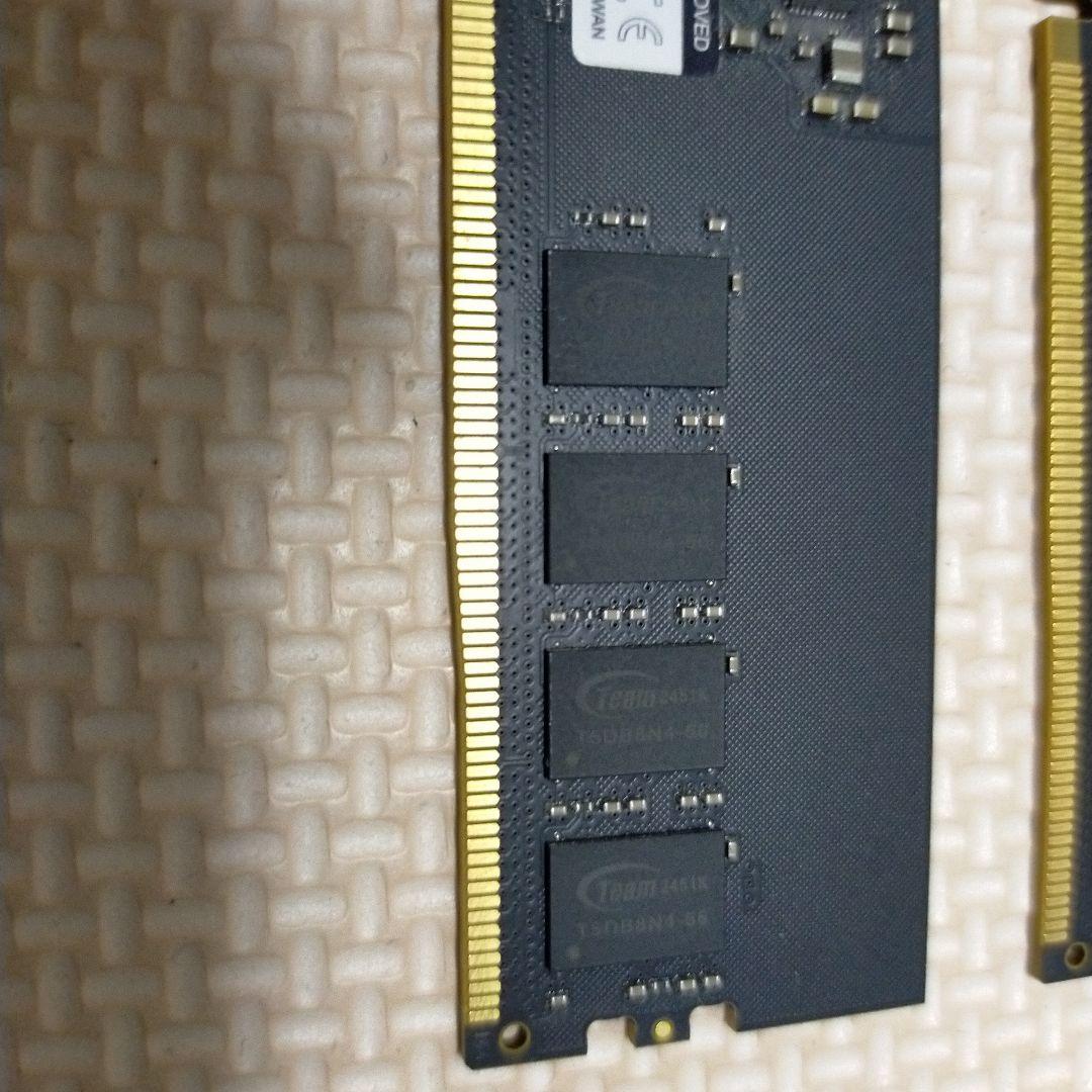TEAM DDR5 32GB　16GB×2　6000MHz CL48 動作確認済