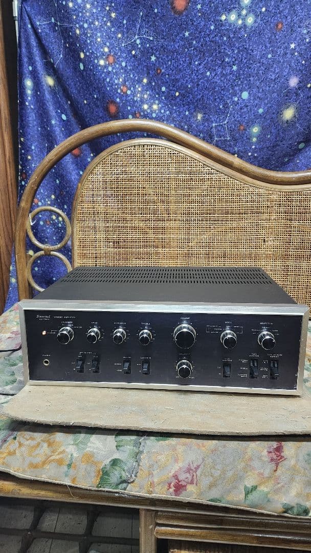 驚愕！超美品！コスト無視の完全レストアヴィンテージアンプ！サンスイAU-7500