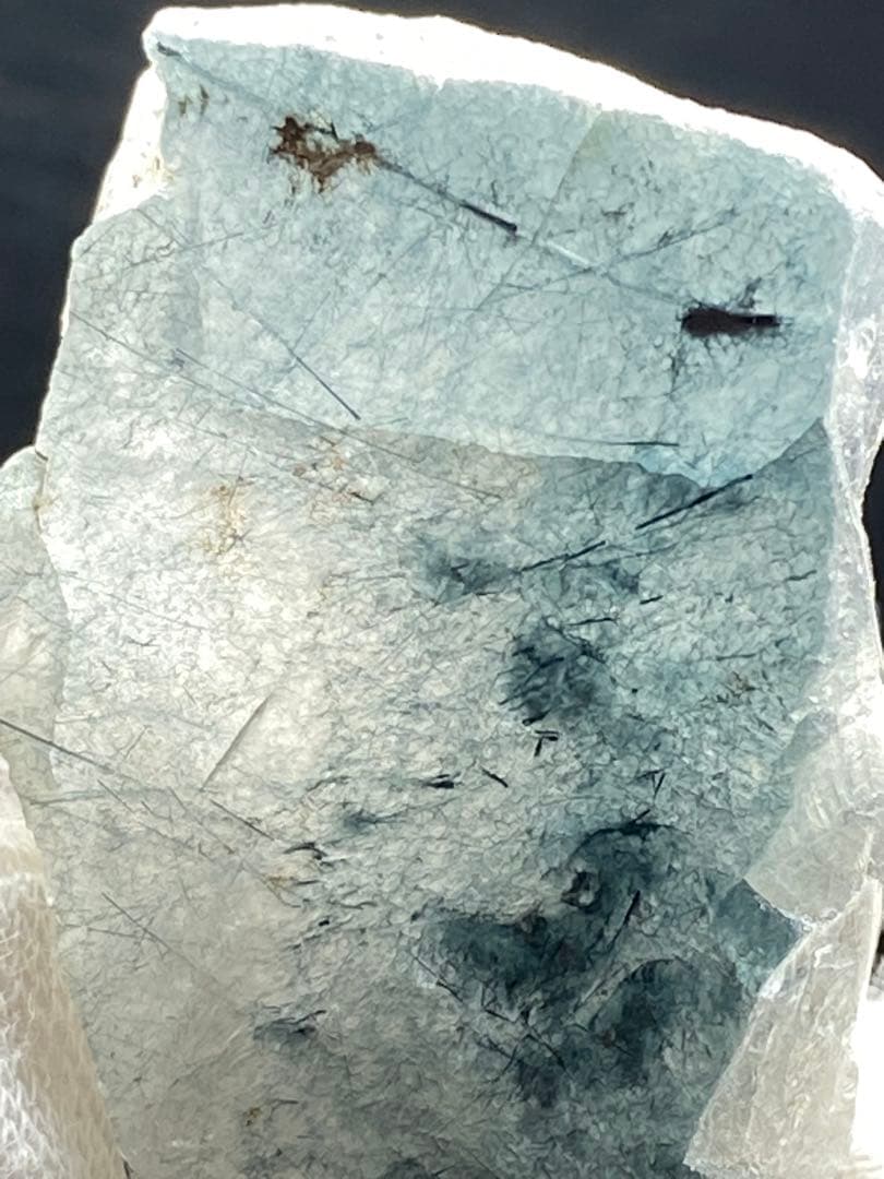 ブルー　ザギマウンテンクォーツ ザギ水晶 55g
