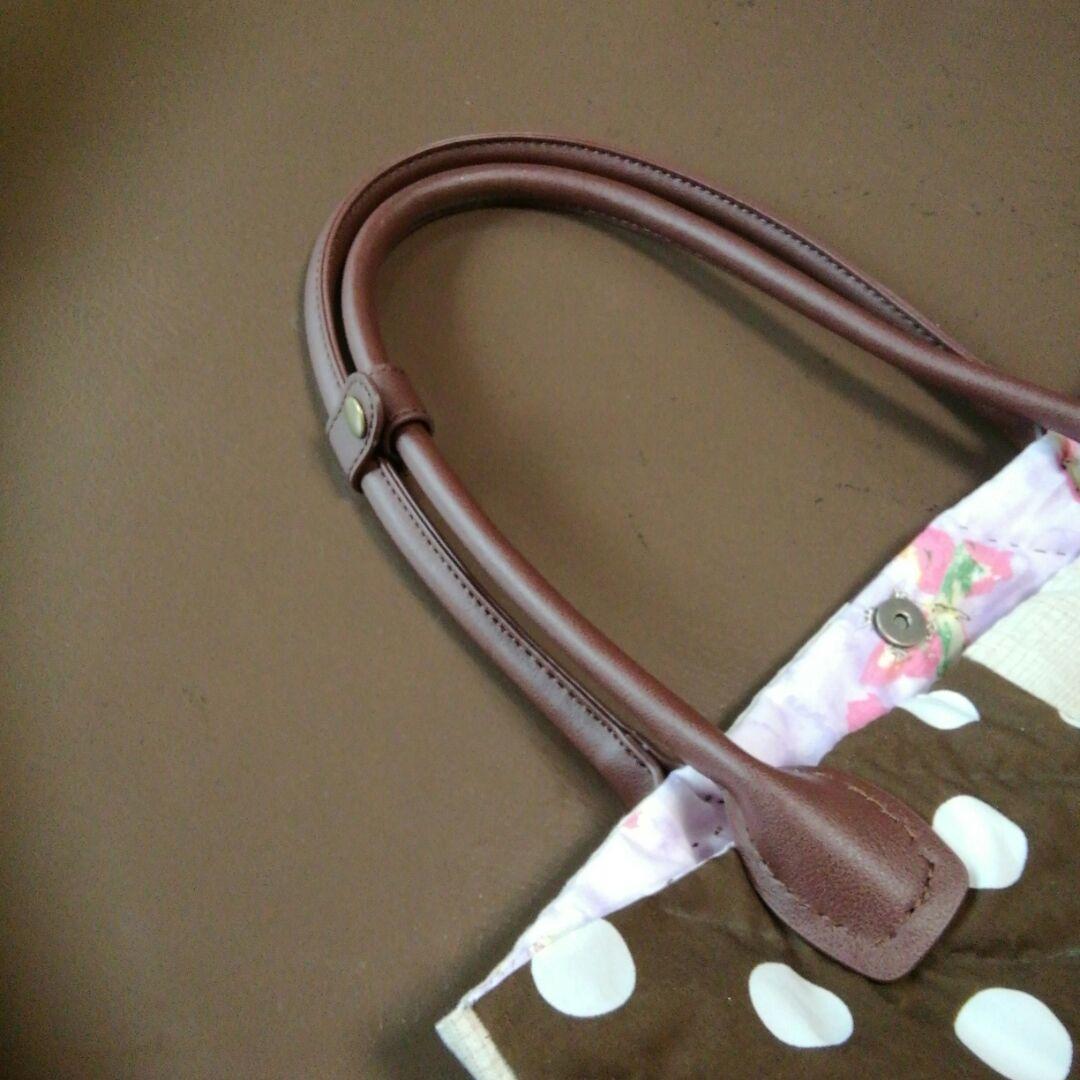 hiroko パッチワーク　キルト　底丸型バック