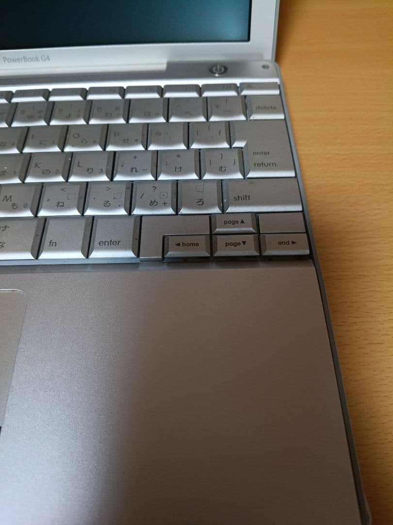 Apple PowerBook G4 12インチ 本体と付属品 ジャンク