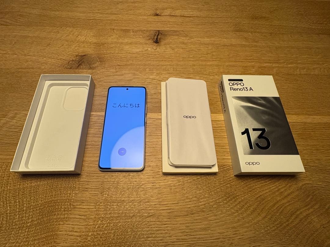 【新品未使用】 OPPO Reno13A本体128GB アイスブルー