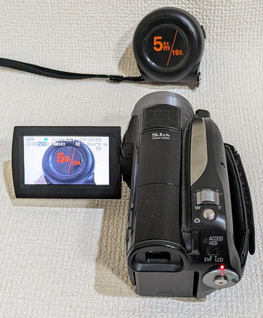 Panasonic HDC-HS100 ビデオカメラ 本体 充電器バッテリー×2