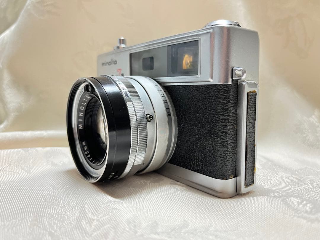 ミノルタ　minolta　Hi-Matic7s f1.8明るくボケの美しいレンズ