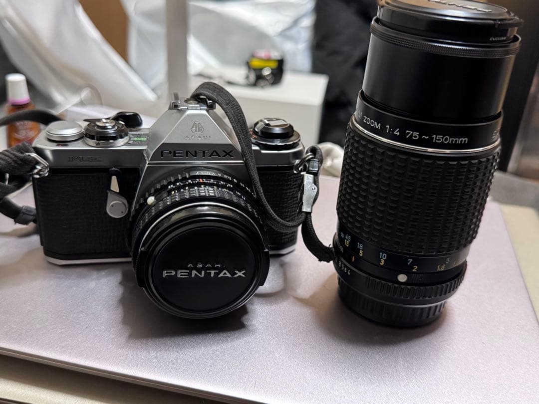 PENTAX ME フィルム一眼レフカメラ ズームレンズセット