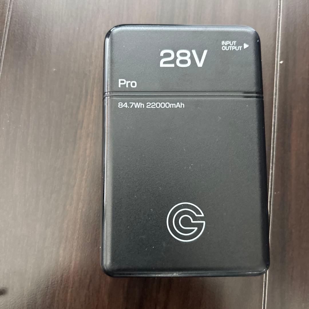 GB-POWER 空調服用ファンセット 28V 22000mAh