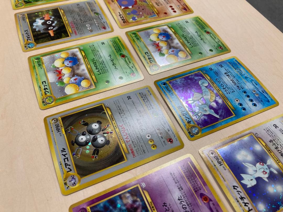 並品　旧裏　ポケモンカード　10枚