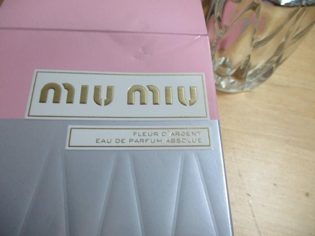 ミュウミュウ　フルール　ダルジャン　アブソリュ１００ｍｌ　ＥＤＰ　未使用品かも？