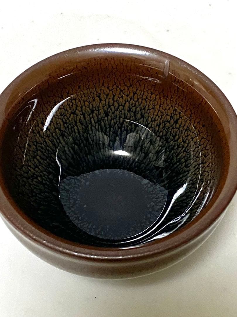 天目茶碗/黄油滴盞／建窯 茶碗超珍館蔵 在名 初荷です 置物