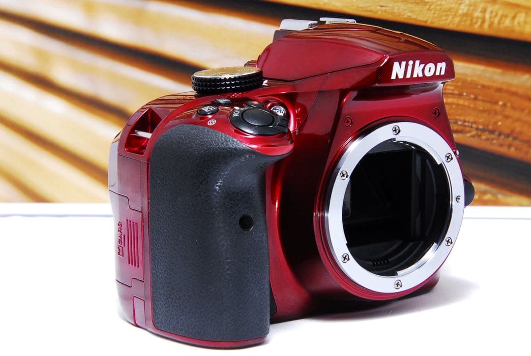 Nikon D3400 一眼レフカメラ Bluetooth スマホ転送　レッド