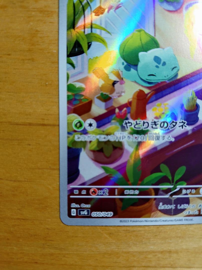 ポケモンカード　ポケカ　フシギダネ　AR プロモ