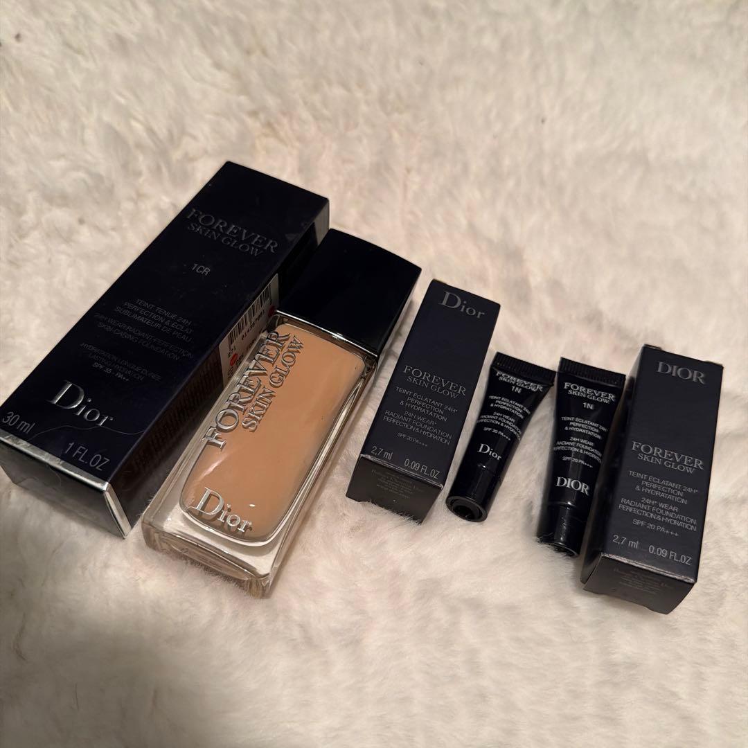 ディオールフォーエバースキングローファンデ30ml+2.7ml+2.7mlセット