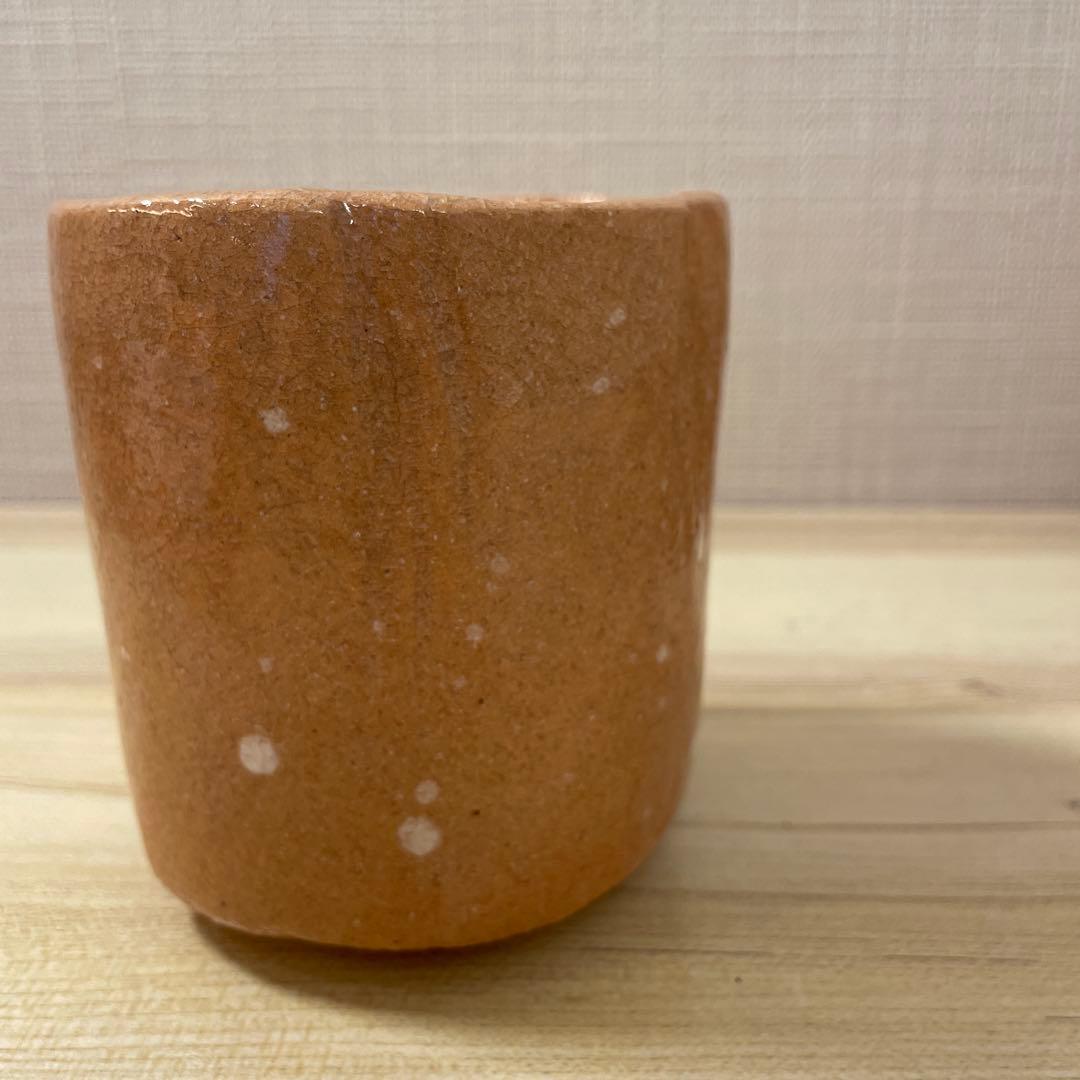 佐々木昭楽　筒茶碗　茶道具