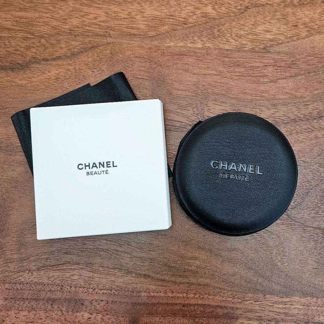 シャネル　CHANEL　ミラー　手鏡　コンパクトミラー　ノベルティ