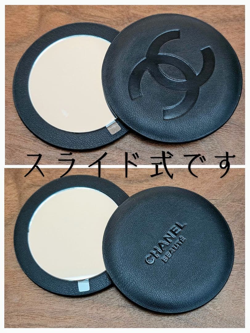 シャネル　CHANEL　ミラー　手鏡　コンパクトミラー　ノベルティ