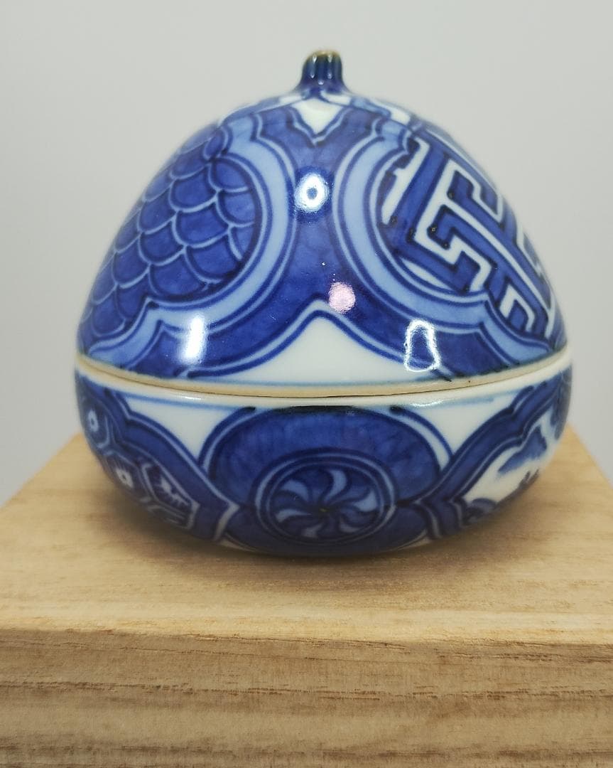 祥瑞茄子 香合