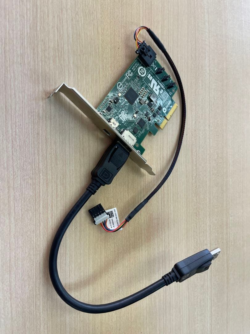 dell 7910 7810 5810 用thunderboltカード 配線付き