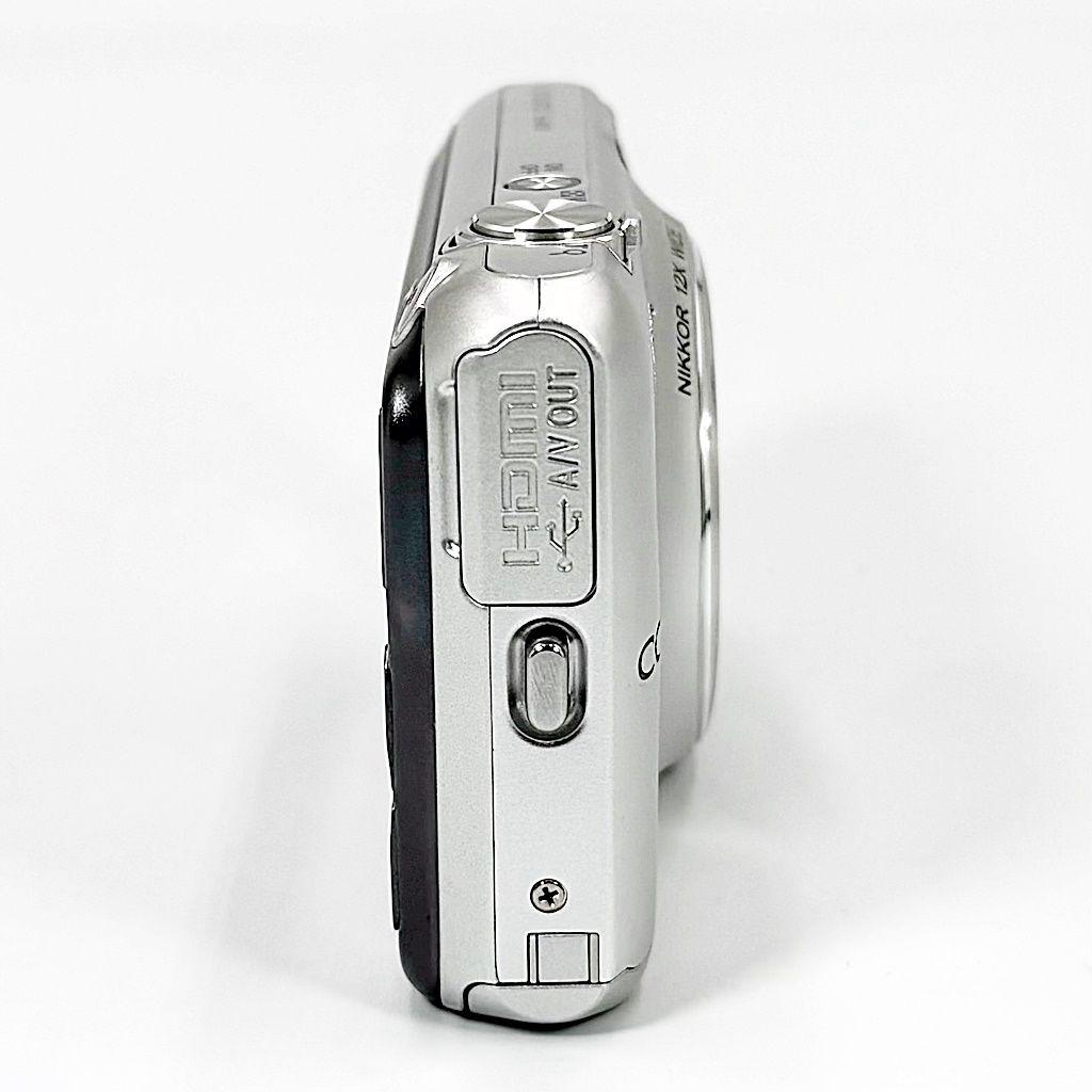 ニコン COOLPIX S6400 SL クリスタルシルバー コンデジ カメラ