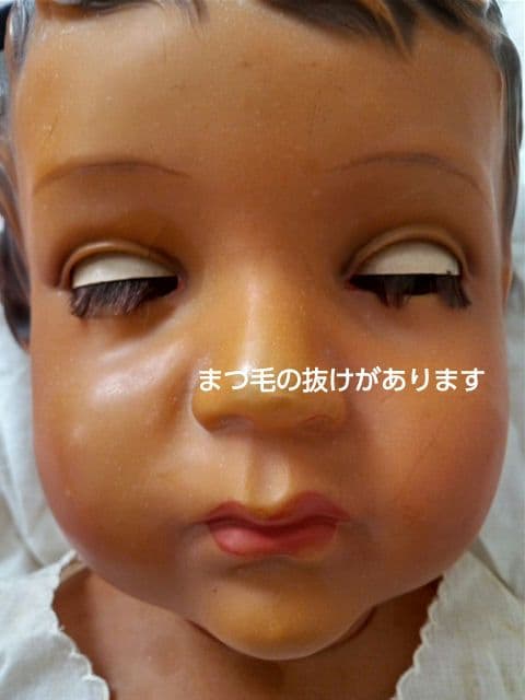 レアな大きさ　ＳＮＦ社製 フランス セルロイド人形　女の子