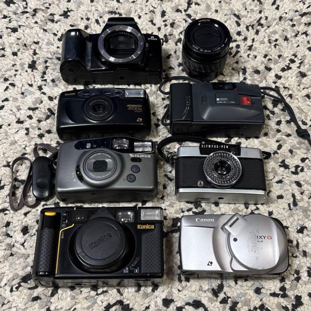 フィルムカメラ 7台セット [ ジャンク ]