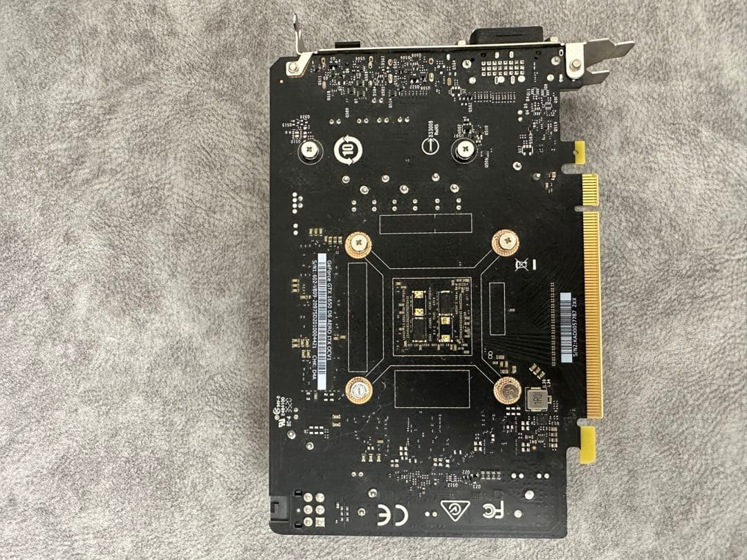 グラフィックボード・グラボ・ビデオカード GeForce GTX 1650 D6 AERO ITX OCV1