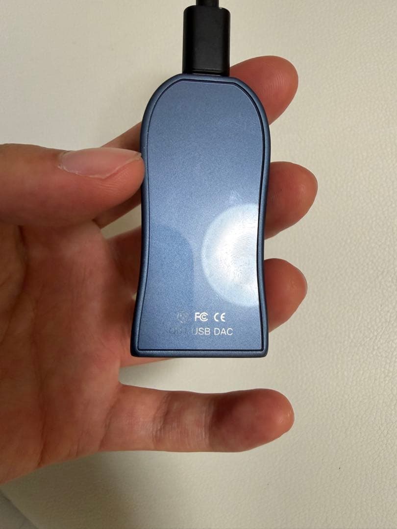 【美品】qdc QD1 USB DAC ドングル ポータブルアンプ 高音質