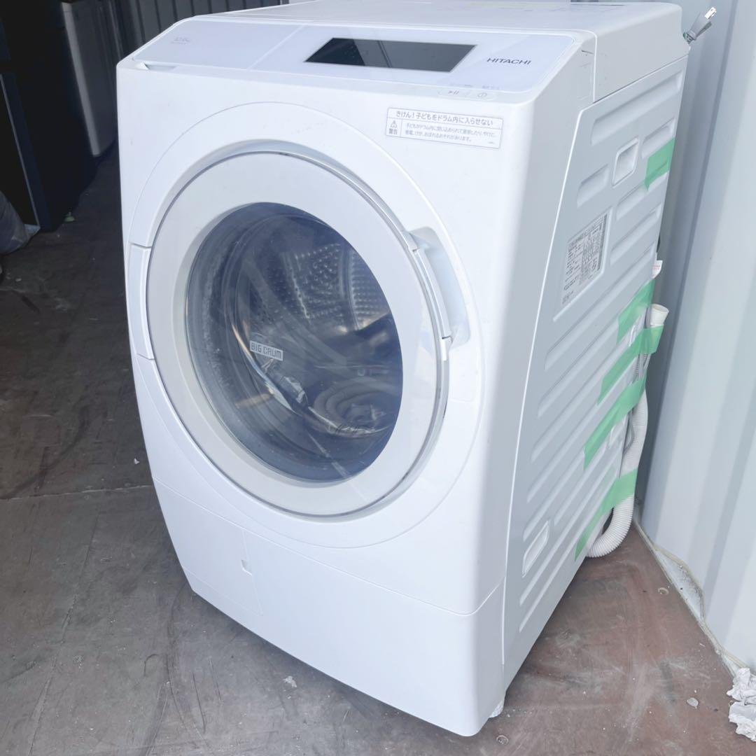 取付無料！日立最上位モデル洗剤自動投入熱乾燥搭載ドラム式洗濯機！ 冷蔵庫