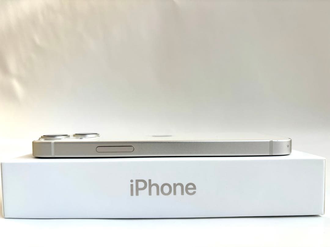 iPhone13mini 128GB 白 画面保護フィルム