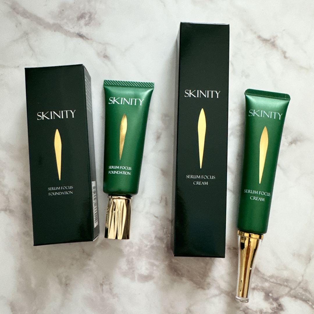 ハクアリードSKINITY セラムフォーカスファンデーション&リンクルクリーム