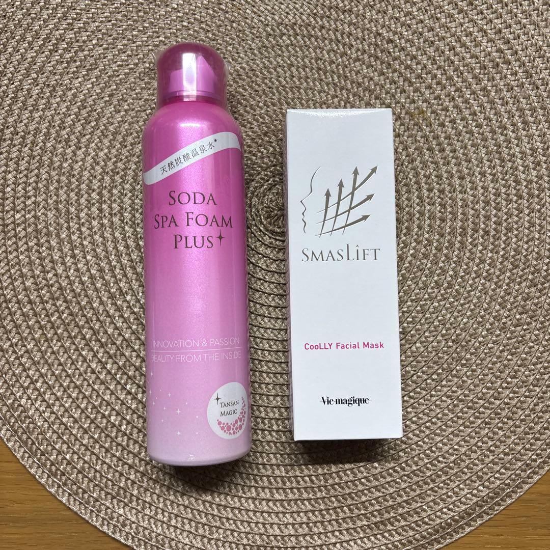 炭酸パック＆スマスリフト（マスク）
