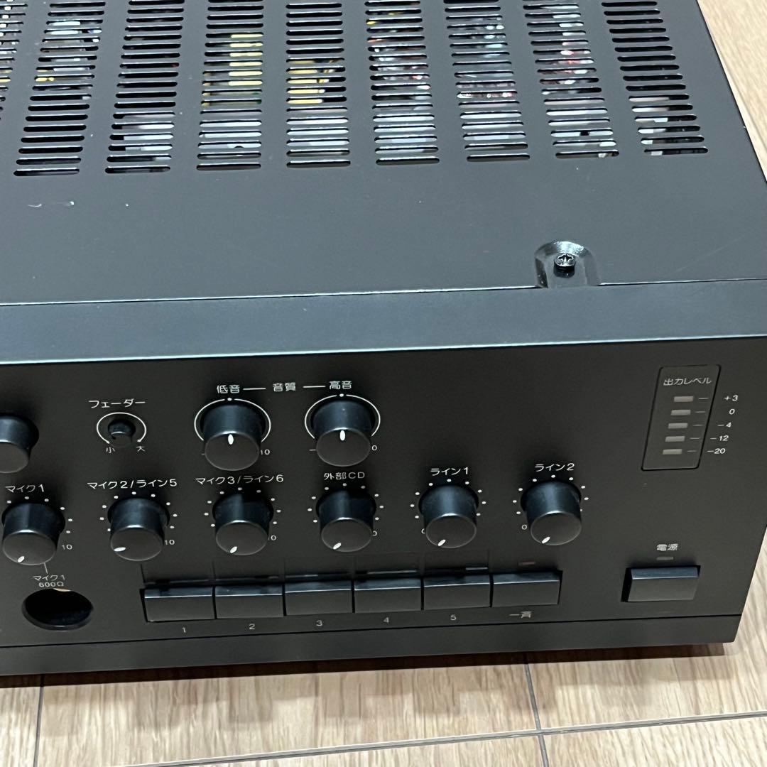 UNI-PEX 卓上形アンプ BX-30DB PA AMPLIFIER